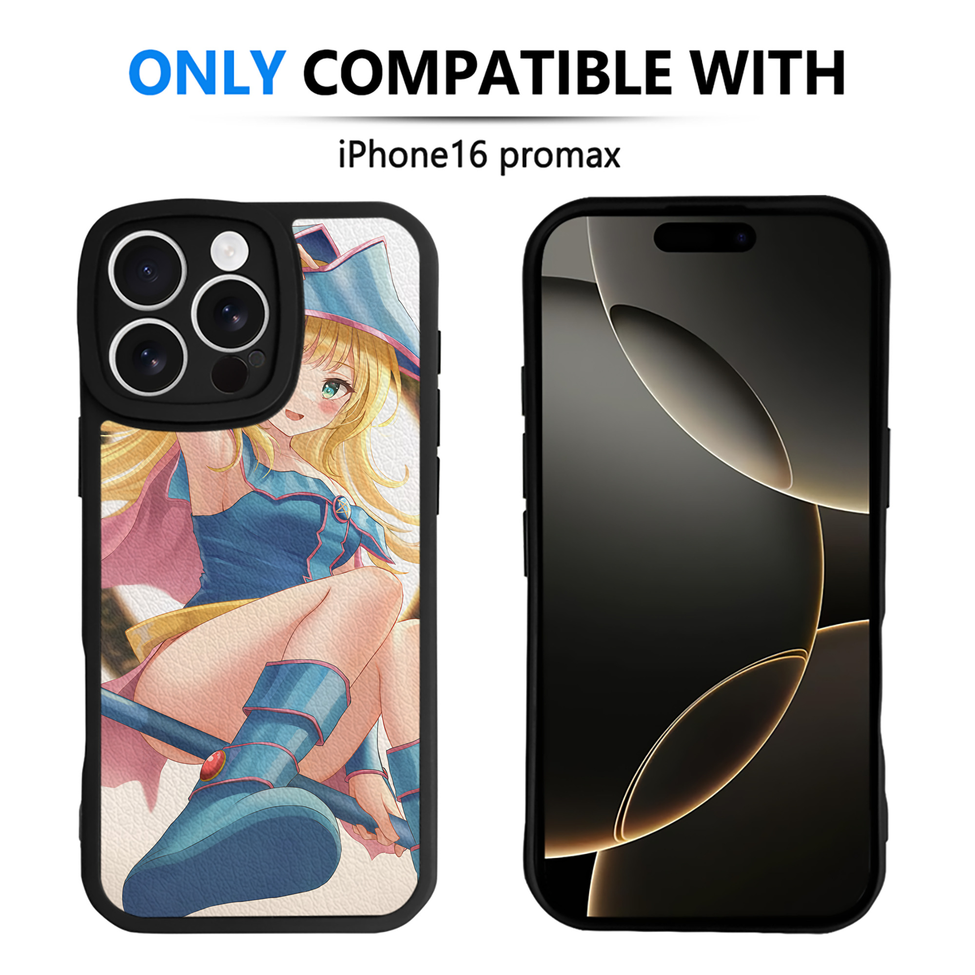 （画像用） 遊☆戯☆王 Yu-Gi-Oh! 【iPhone 16シリーズ対応】シリコンスマホケース（レザー調） 材質：シリコン